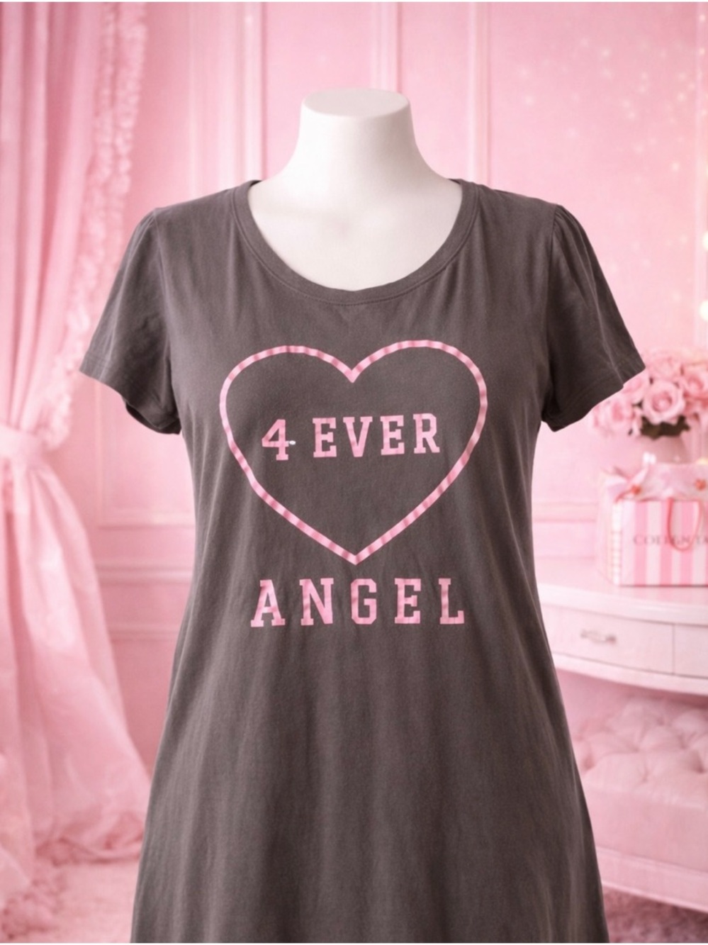 Victoria’s Secret “4 Ever Angel” Nightgown – Size Large 💗✨